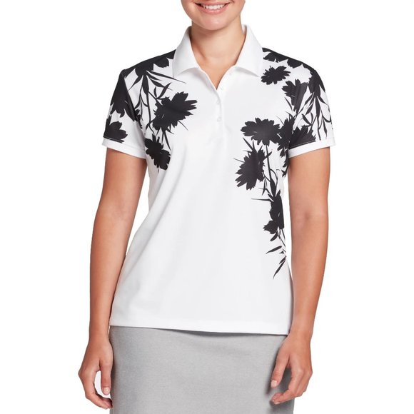 Lady Hagen Tops - NWT Lady Hagen Women's Floral Short Sleeve Golf Polo